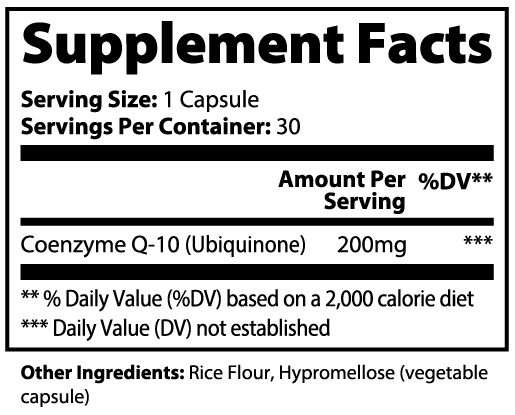 CoQ10 Ubiquinone